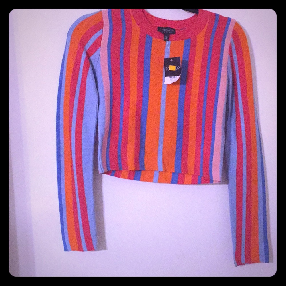 Top shop crop sweater